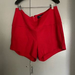 Red torrid shorts